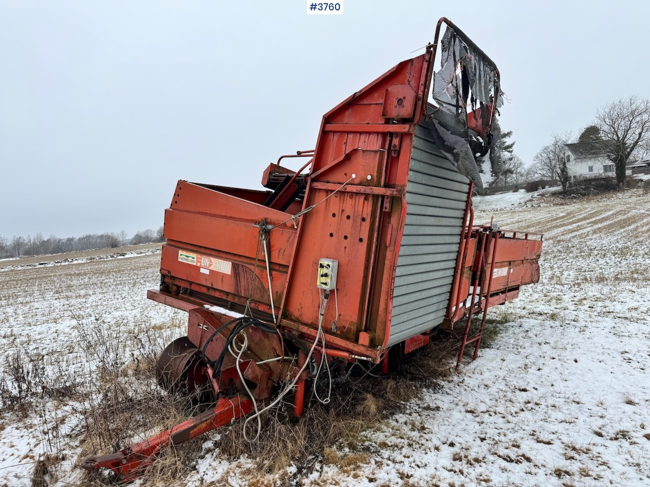 Картоплезбиральний комбайн Kverneland N2100 Potetopptaker with Kverneland desmantling machine.: фото 12