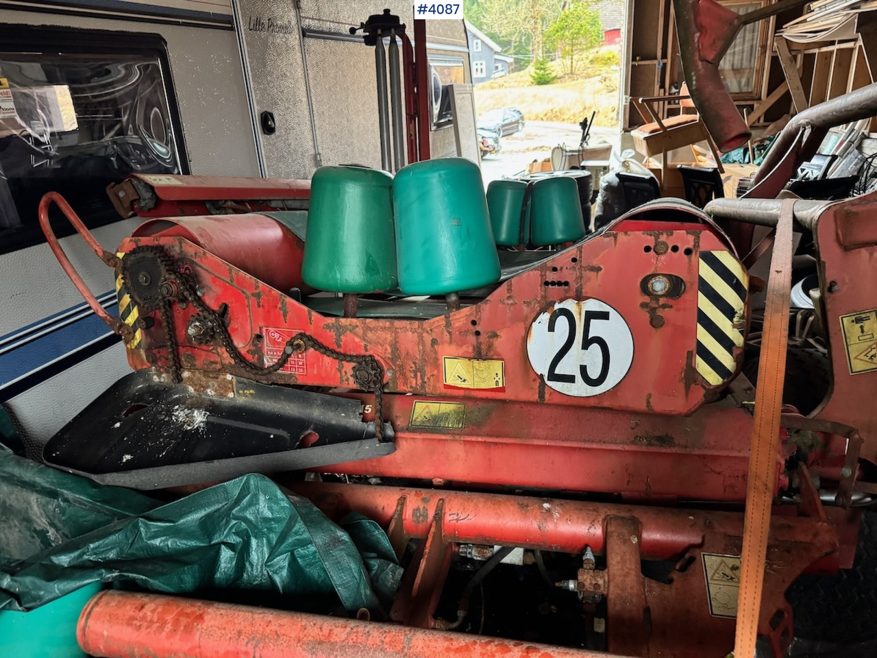 Техніка для сінозаготівлі Kverneland Taarup 7515 Round Bale Wrapper: фото 6 Техніка для сінозаготівлі Kverneland Taarup 7515 Round Bale Wrapper: фото 6