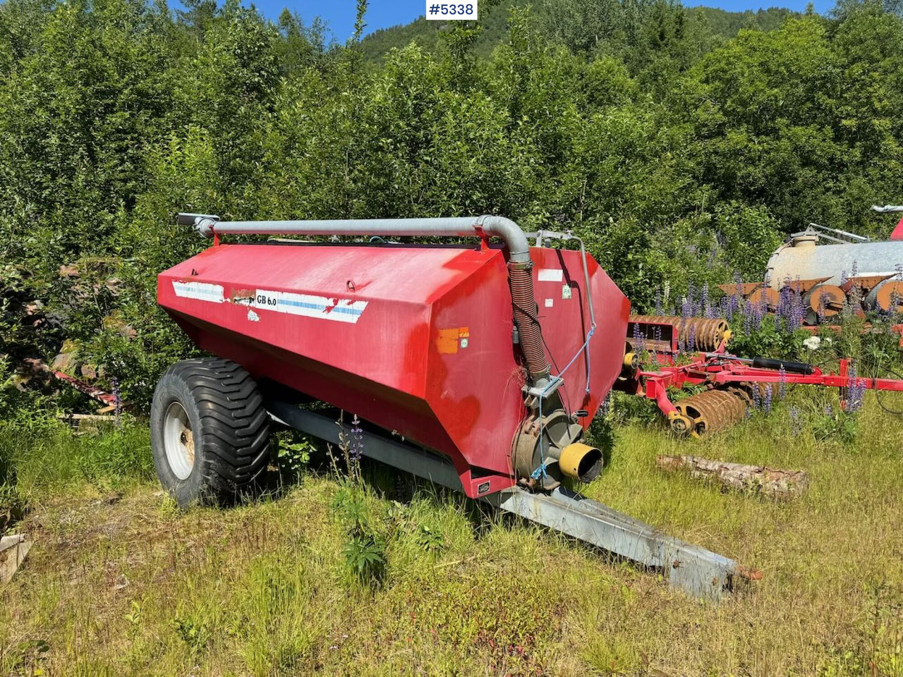 Moi GB 6.0 Fertilizer wagon - Розкидач добрив: фото 2 Moi GB 6.0 Fertilizer wagon - Розкидач добрив: фото 2