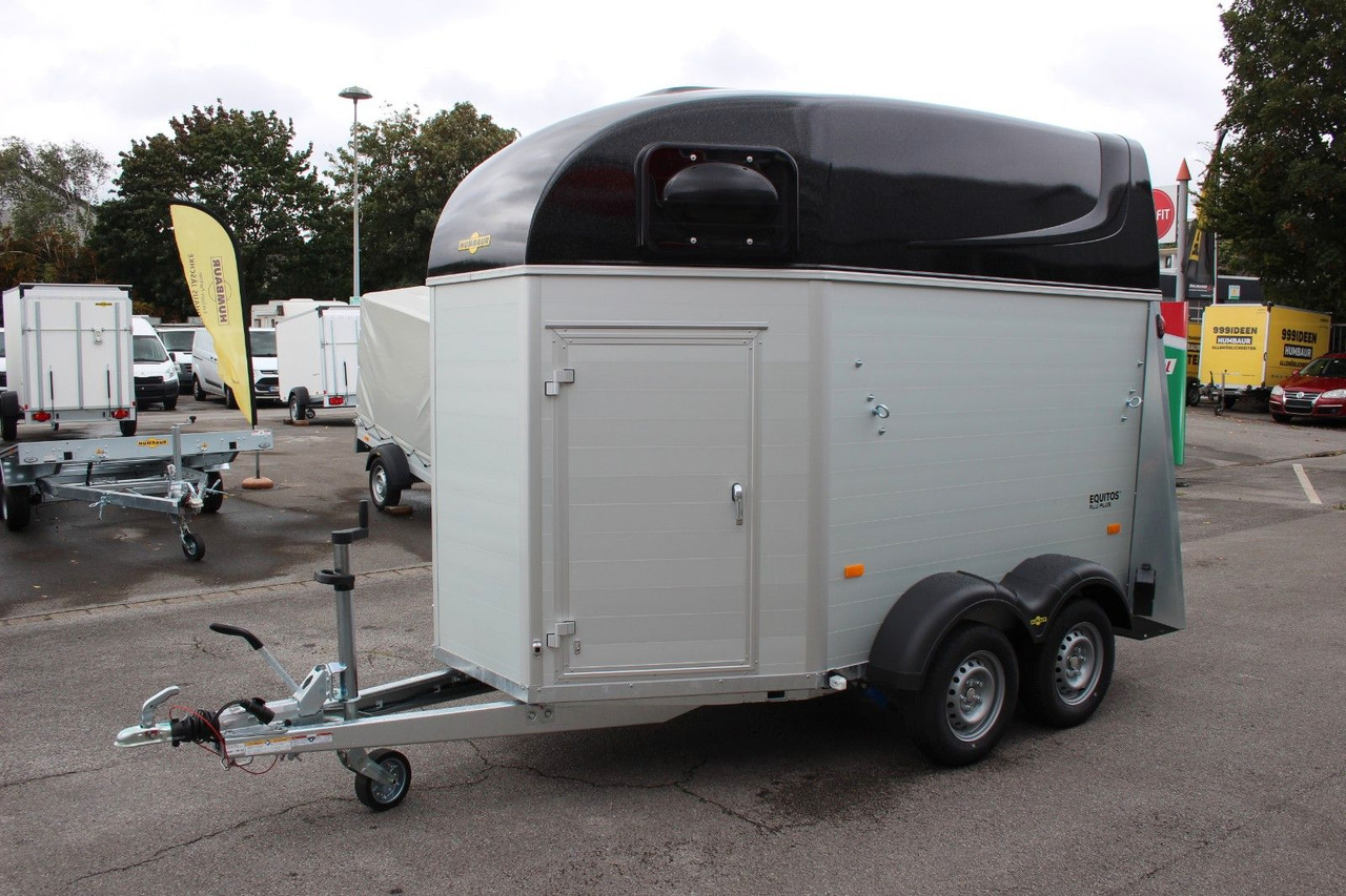Humbaur Equitos Alu Plus 2400 Pferdeanhänger Sattelkamme - Для перевезення худоби причіп: фото 3 Humbaur Equitos Alu Plus 2400 Pferdeanhänger Sattelkamme - Для перевезення худоби причіп: фото 3