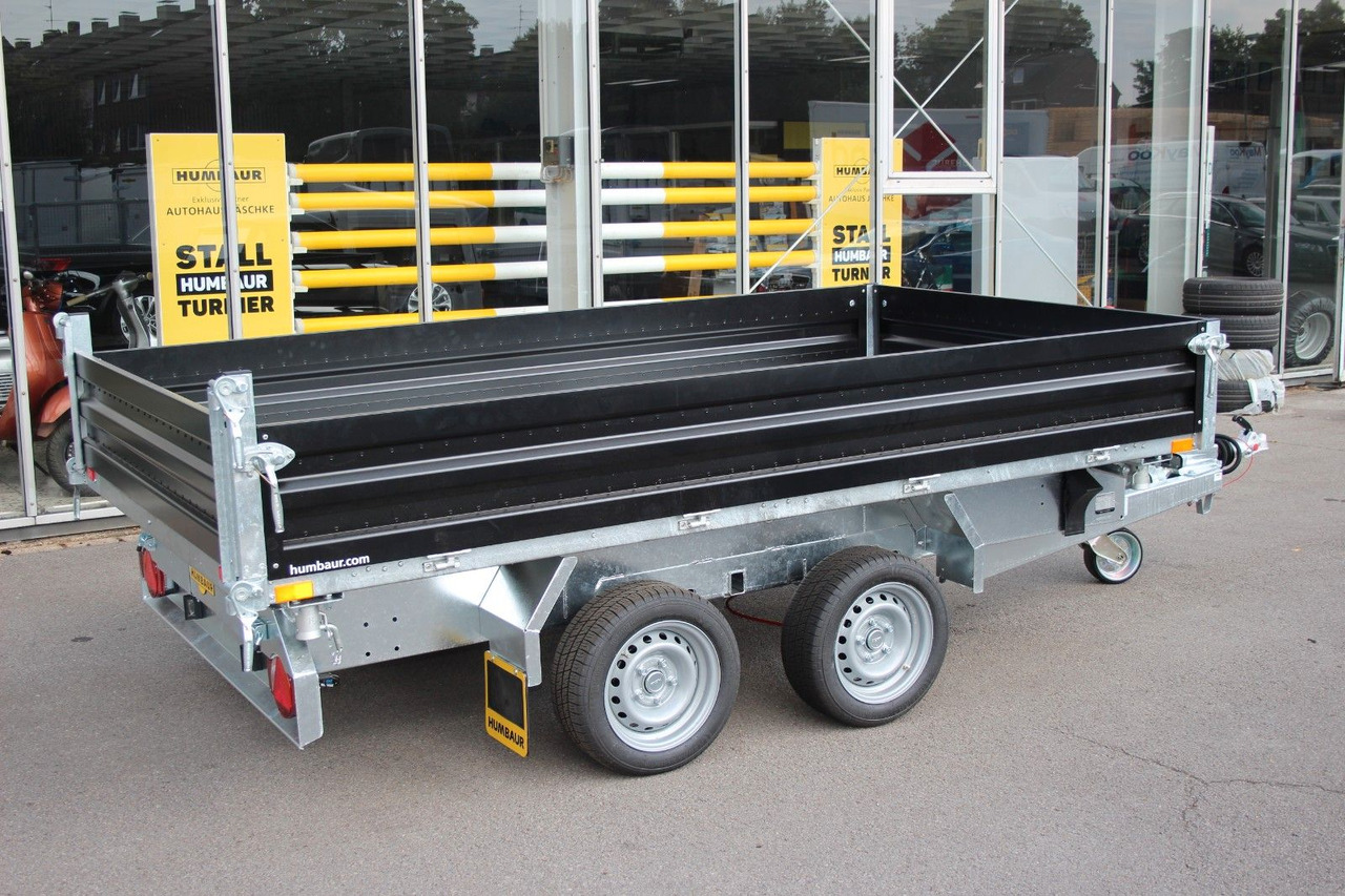 Humbaur HTK 3500.31 Stahl SCHWARZ NEU Dreiseitenkipper - Самоскид причіп: фото 2 Humbaur HTK 3500.31 Stahl SCHWARZ NEU Dreiseitenkipper - Самоскид причіп: фото 2