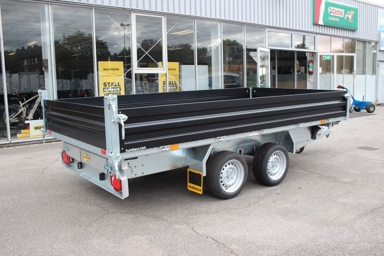 Humbaur HTK 3500.37 Stahl Dreiseitenkipper Parabelfeder - Самоскид причіп: фото 2 Humbaur HTK 3500.37 Stahl Dreiseitenkipper Parabelfeder - Самоскид причіп: фото 2