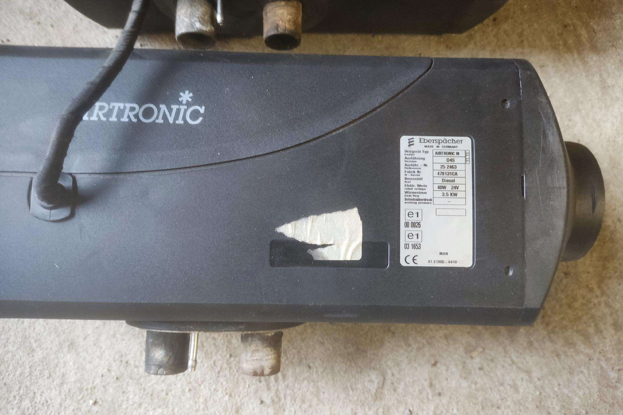 MAN auxiliary heater TESTED D4S - Опалення/ Вентиляція в категорії Вантажівки: фото 2 MAN auxiliary heater TESTED D4S - Опалення/ Вентиляція в категорії Вантажівки: фото 2