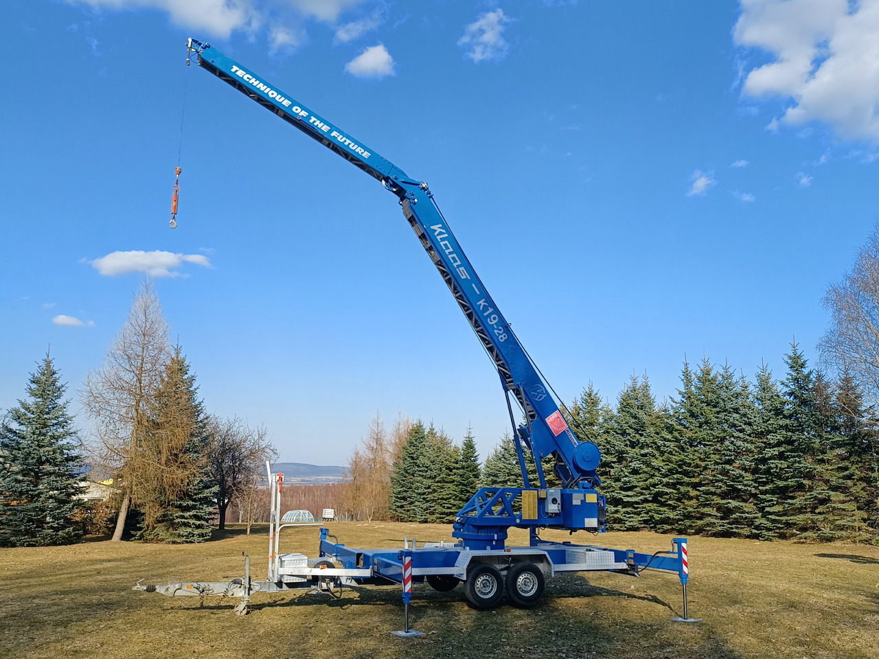 Klaas K19-28 - Автокран, Причіп: фото 3 Klaas K19-28 - Автокран, Причіп: фото 3