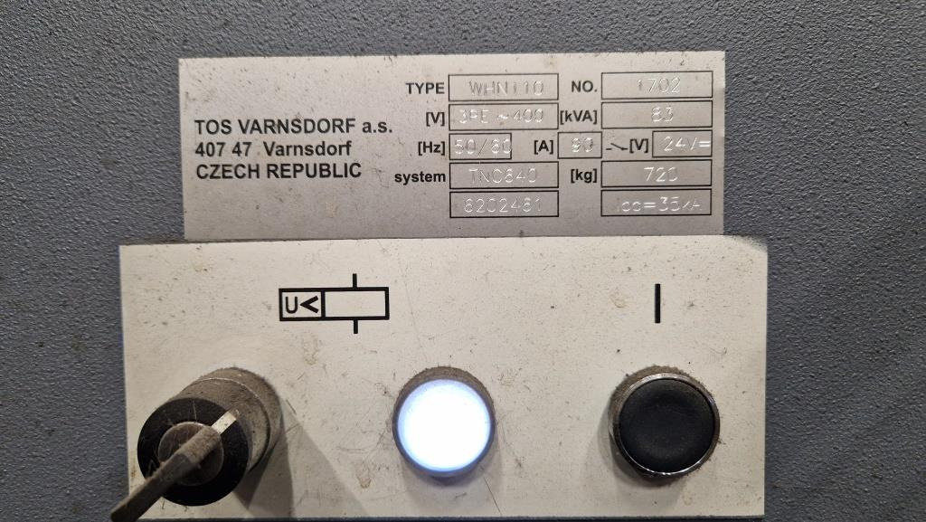 TOS WHN 110 - Металообробний верстат: фото 5 TOS WHN 110 - Металообробний верстат: фото 5