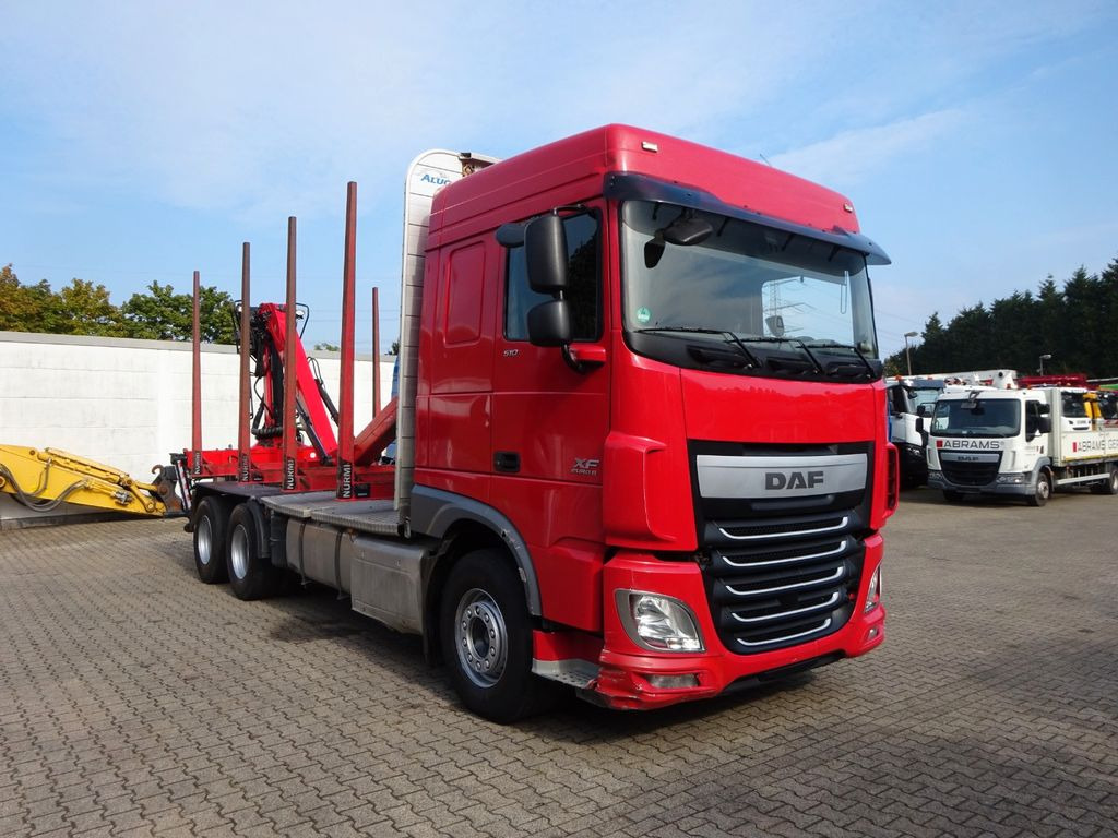 Лісовоз, Вантажівка з маніпулятором DAF XF 510 + EPSILON M120Z Holzheckladekran +Greifer: фото 11