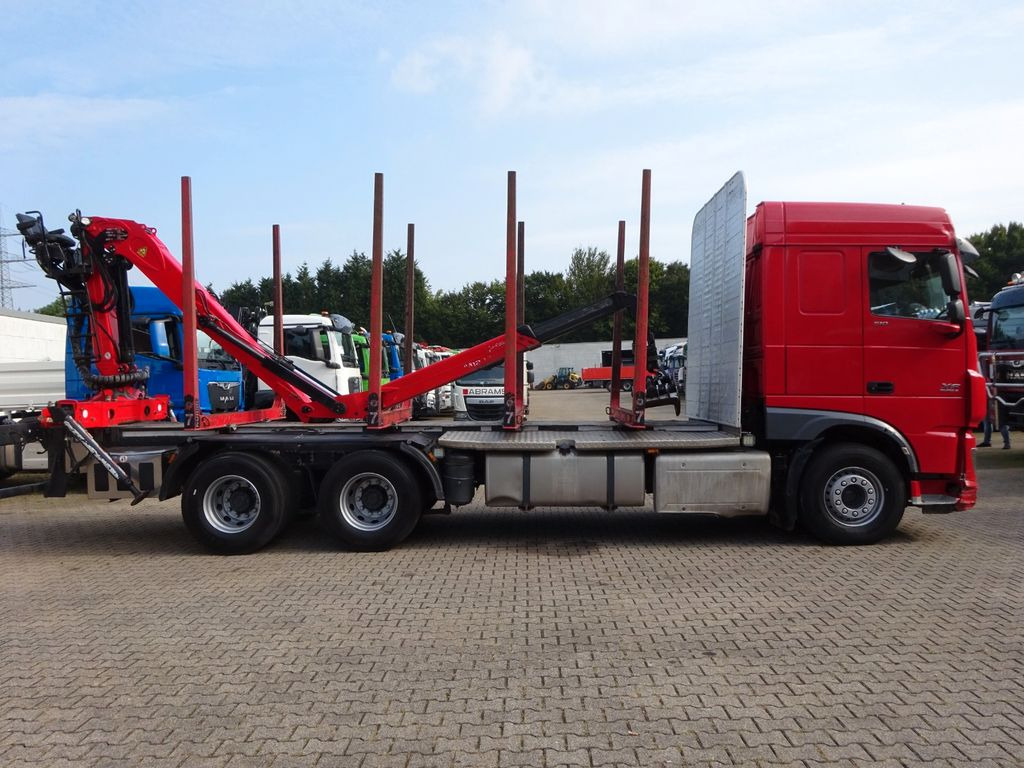 Лісовоз, Вантажівка з маніпулятором DAF XF 510 + EPSILON M120Z Holzheckladekran +Greifer: фото 10