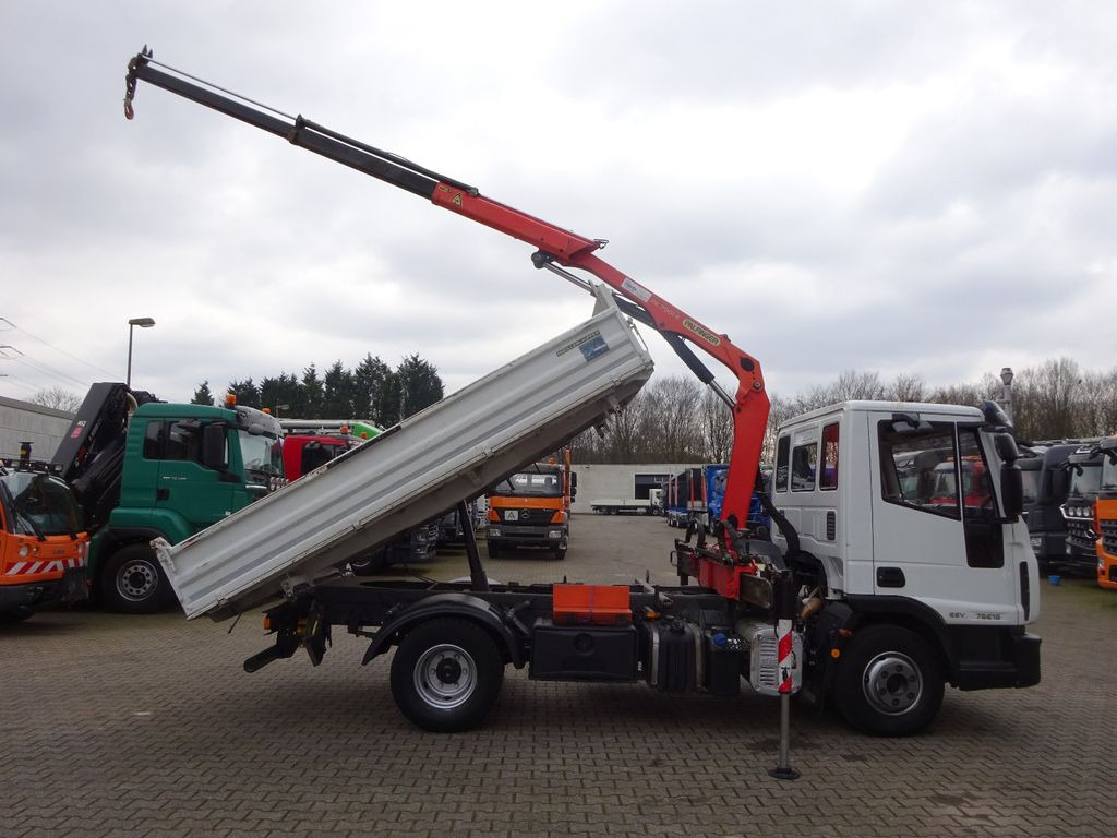 Iveco ML75E18K MEILLER 3Skipper mit PK 7001 Kran 4x2 - Самоскид вантажівка, Вантажівка з маніпулятором: фото 4 Iveco ML75E18K MEILLER 3Skipper mit PK 7001 Kran 4x2 - Самоскид вантажівка, Вантажівка з маніпулятором: фото 4