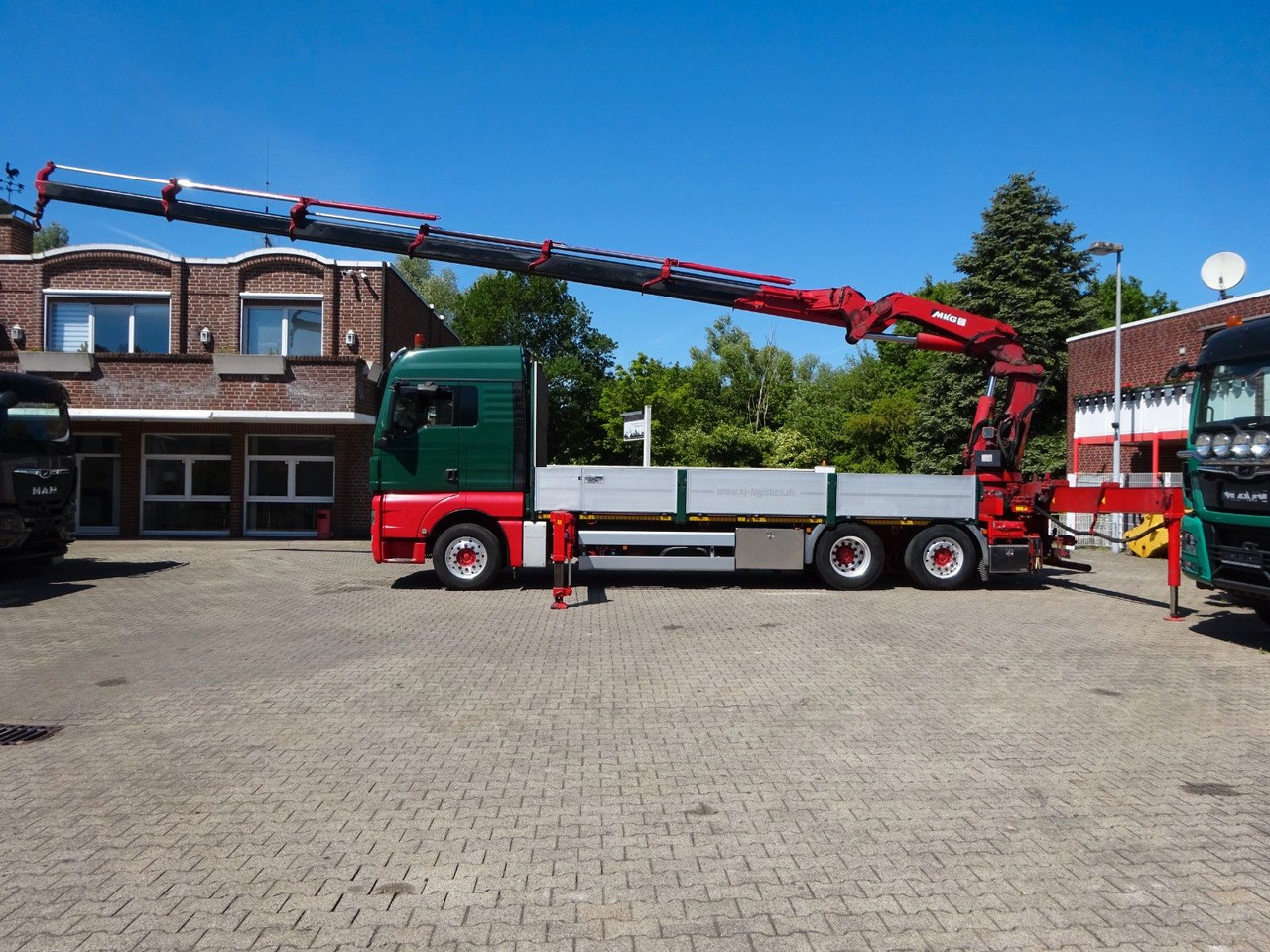 MAN 26.480 TGX + MKG HLK531 Kran +Lift-Lenkachse - Вантажівка з маніпулятором: фото 2 MAN 26.480 TGX + MKG HLK531 Kran +Lift-Lenkachse - Вантажівка з маніпулятором: фото 2