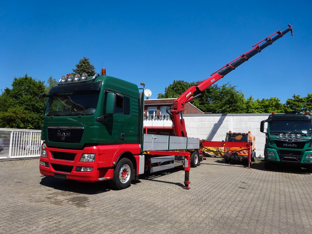 MAN 26.480 TGX + MKG HLK531 Kran +Lift-Lenkachse - Вантажівка з маніпулятором: фото 5 MAN 26.480 TGX + MKG HLK531 Kran +Lift-Lenkachse - Вантажівка з маніпулятором: фото 5