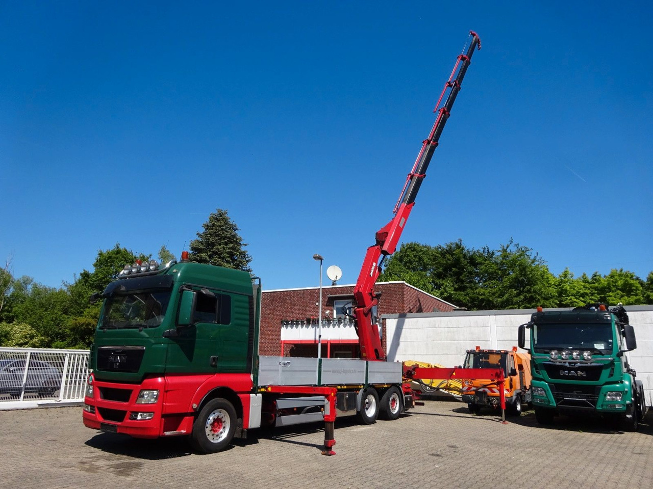 MAN 26.480 TGX + MKG HLK531 Kran +Lift-Lenkachse - Вантажівка з маніпулятором: фото 4 MAN 26.480 TGX + MKG HLK531 Kran +Lift-Lenkachse - Вантажівка з маніпулятором: фото 4