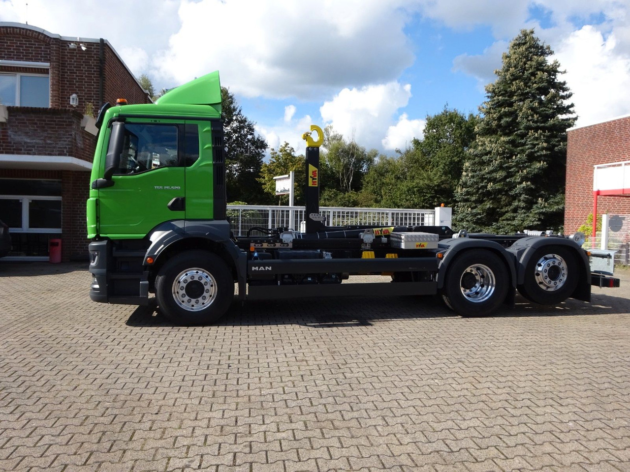 MAN 26.520 TGS HYVA Abroller 6x2 NEU - Гаковий мультиліфт вантажівка: фото 3 MAN 26.520 TGS HYVA Abroller 6x2 NEU - Гаковий мультиліфт вантажівка: фото 3