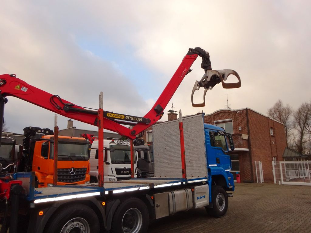 MAN 28.500 TGS mit EPSILON-Kran+Achleitner Anhänger MAN 28.500 TGS Allrad. HOLZZUG EPSILON-Kran GREIFER - Лісовоз, Вантажівка з маніпулятором: фото 5 MAN 28.500 TGS mit EPSILON-Kran+Achleitner Anhänger MAN 28.500 TGS Allrad. HOLZZUG EPSILON-Kran GREIFER - Лісовоз, Вантажівка з маніпулятором: фото 5