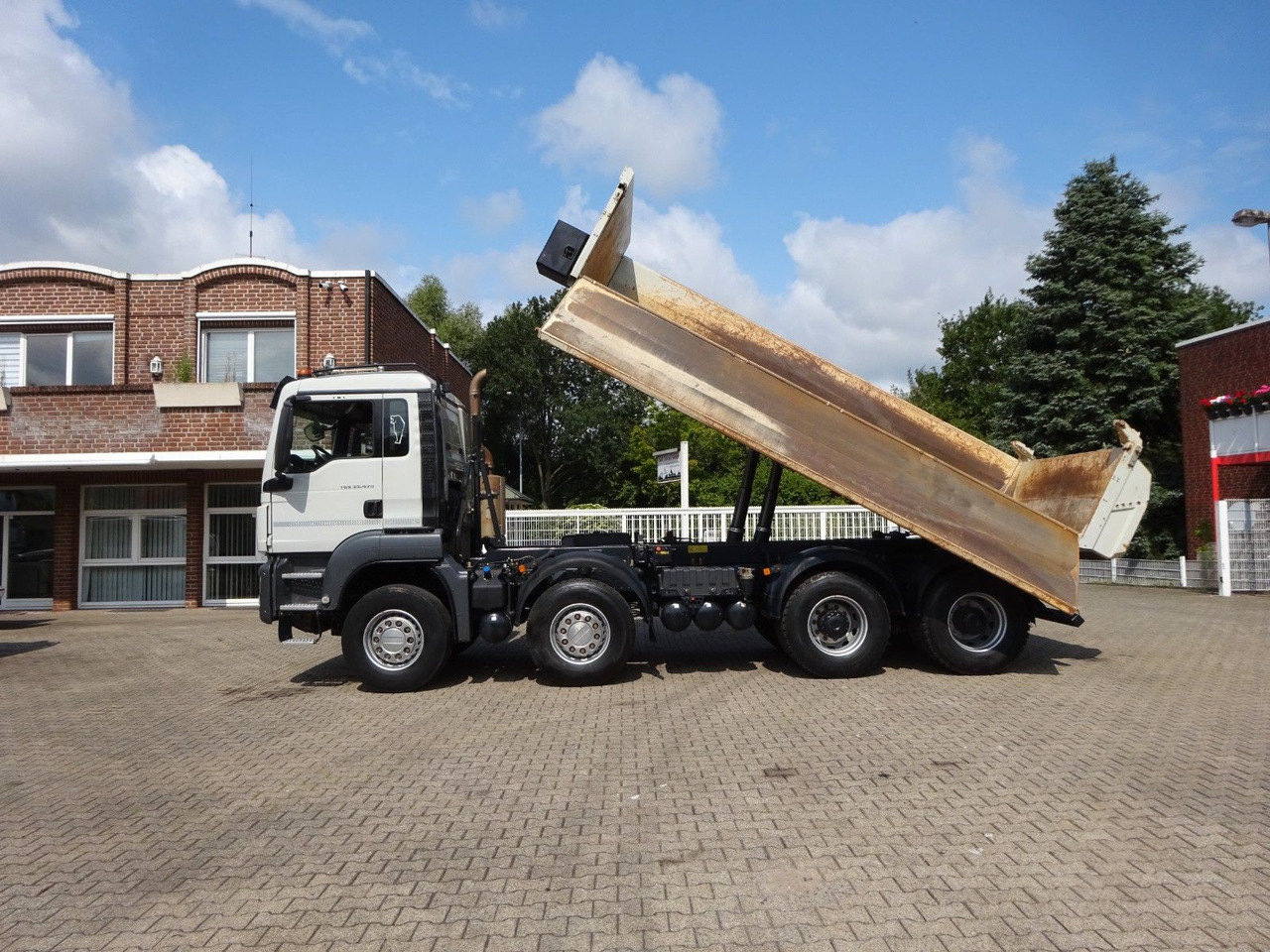 MAN 35.470 TGS MEILLER 3Skipper + Bordmatik 8x4 - Самоскид вантажівка: фото 4 MAN 35.470 TGS MEILLER 3Skipper + Bordmatik 8x4 - Самоскид вантажівка: фото 4