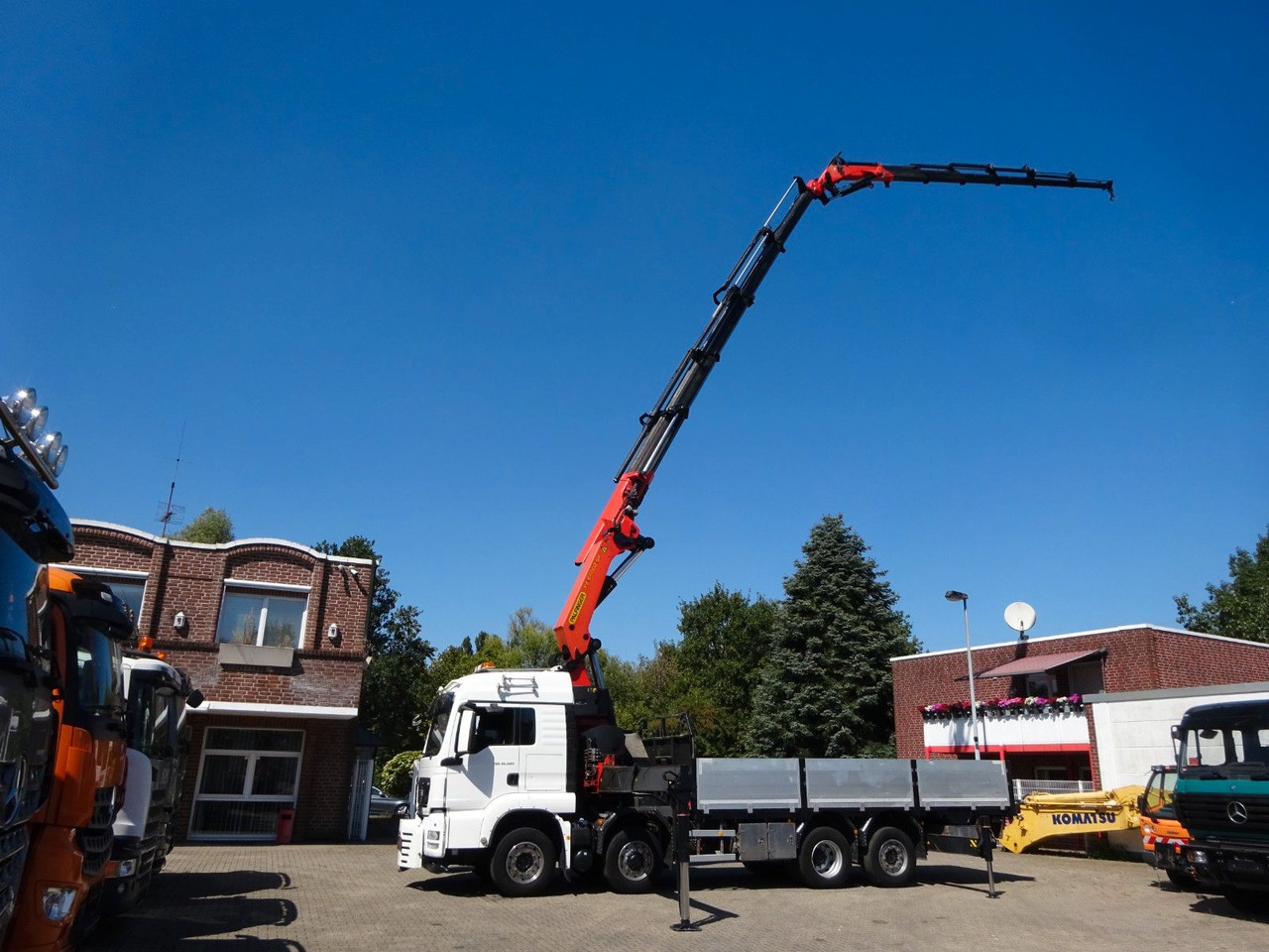 MAN 35.480 HYDRO TGS Pritsche + PK 65002 Kran 8x2-4 - Вантажівка з маніпулятором: фото 3 MAN 35.480 HYDRO TGS Pritsche + PK 65002 Kran 8x2-4 - Вантажівка з маніпулятором: фото 3