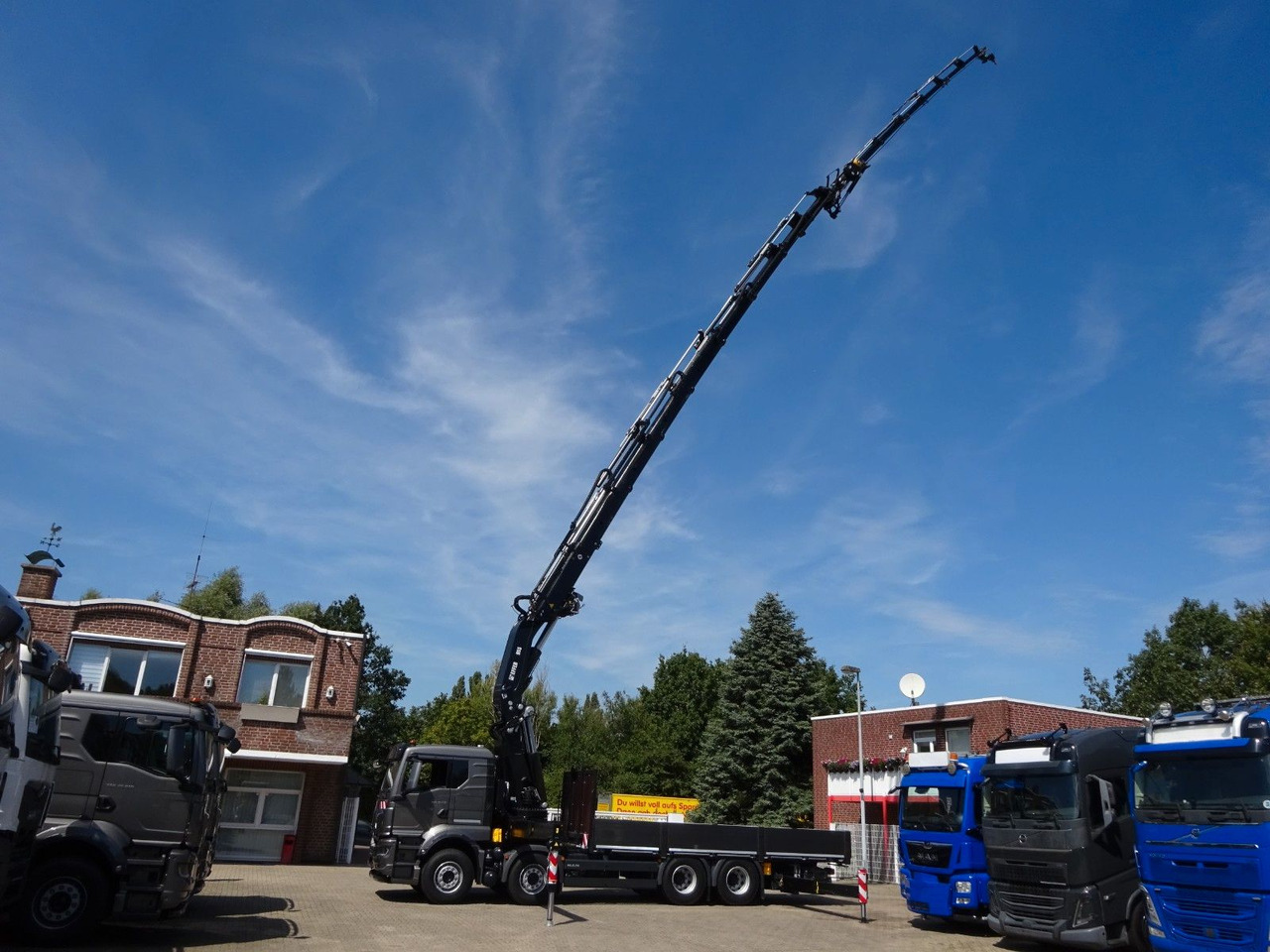 MAN 35.510 P+ 955 Effer jib Seilwind(100t Meterkran MAN 35.510 P+ 955 Effer jib Seilwind New Truck - Вантажівка з маніпулятором, Бортова вантажівка/ Платформа: фото 4 MAN 35.510 P+ 955 Effer jib Seilwind(100t Meterkran MAN 35.510 P+ 955 Effer jib Seilwind New Truck - Вантажівка з маніпулятором, Бортова вантажівка/ Платформа: фото 4