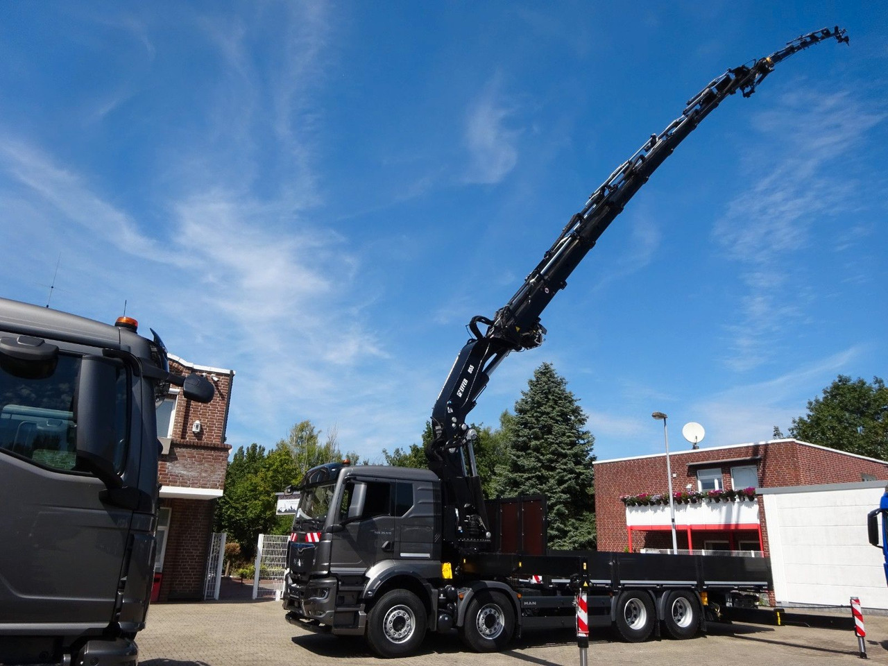 MAN 35.510 P+ 955 Effer jib Seilwind(100t Meterkran MAN 35.510 P+ 955 Effer jib Seilwind New Truck - Вантажівка з маніпулятором, Бортова вантажівка/ Платформа: фото 5 MAN 35.510 P+ 955 Effer jib Seilwind(100t Meterkran MAN 35.510 P+ 955 Effer jib Seilwind New Truck - Вантажівка з маніпулятором, Бортова вантажівка/ Платформа: фото 5