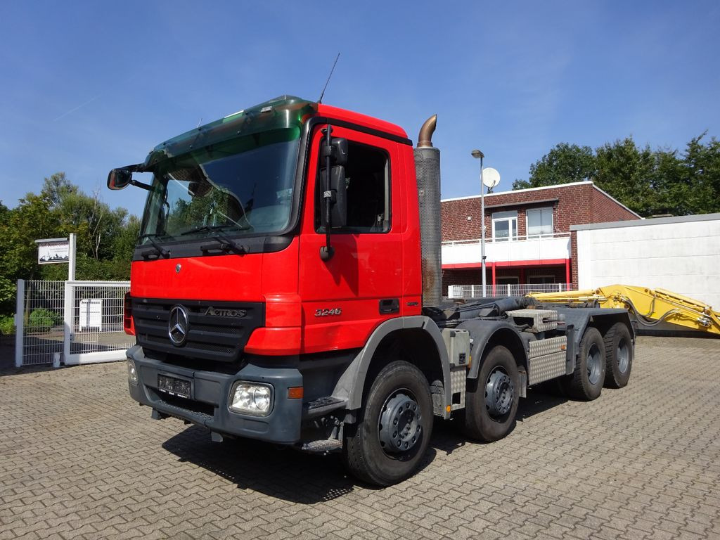 Mercedes-Benz 3246 Actros Abroller K45 8x4 Knickhacken - Гаковий мультиліфт вантажівка: фото 5 Mercedes-Benz 3246 Actros Abroller K45 8x4 Knickhacken - Гаковий мультиліфт вантажівка: фото 5