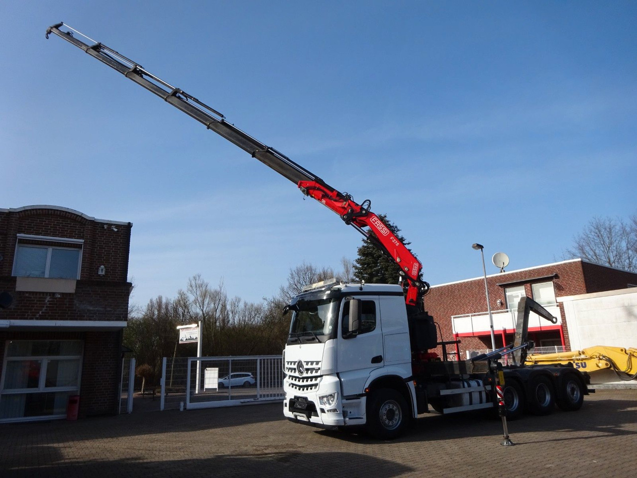 Mercedes-Benz 3248 Fassi Abroller + Fassi F275A Kran 6x2 - Гаковий мультиліфт вантажівка, Вантажівка з маніпулятором: фото 1 Mercedes-Benz 3248 Fassi Abroller + Fassi F275A Kran 6x2 - Гаковий мультиліфт вантажівка, Вантажівка з маніпулятором: фото 1