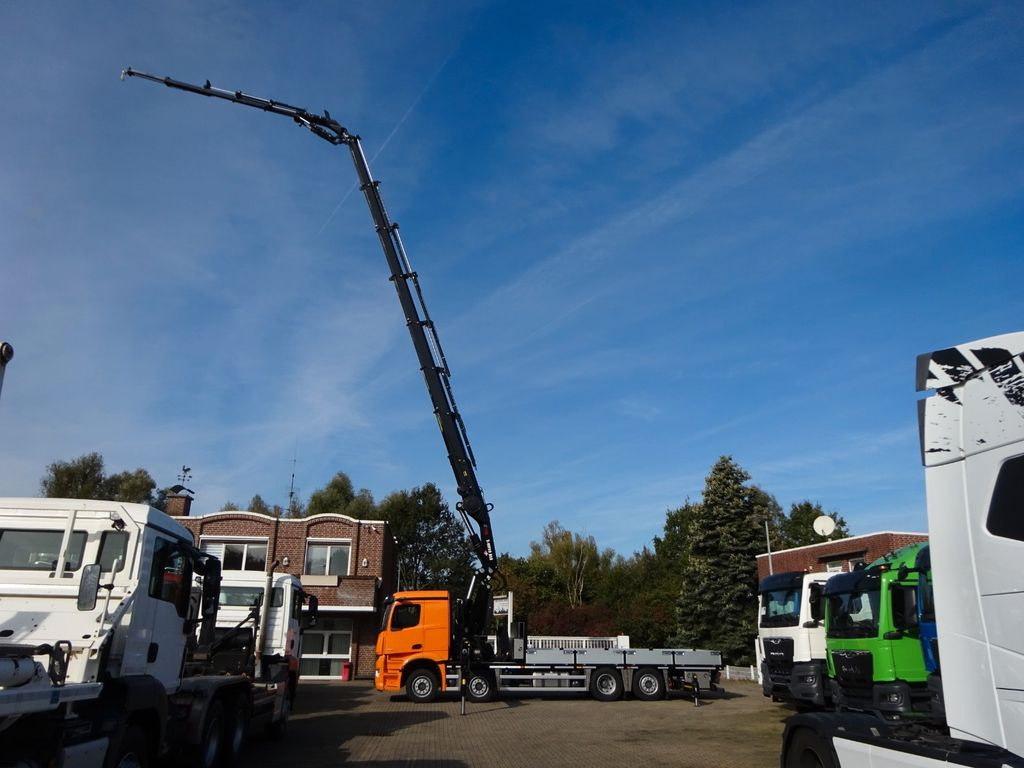 Mercedes-Benz 3751 Arocs Pritsche + HIAB 858 + JIB 8x2 - Вантажівка з маніпулятором, Бортова вантажівка/ Платформа: фото 3 Mercedes-Benz 3751 Arocs Pritsche + HIAB 858 + JIB 8x2 - Вантажівка з маніпулятором, Бортова вантажівка/ Платформа: фото 3