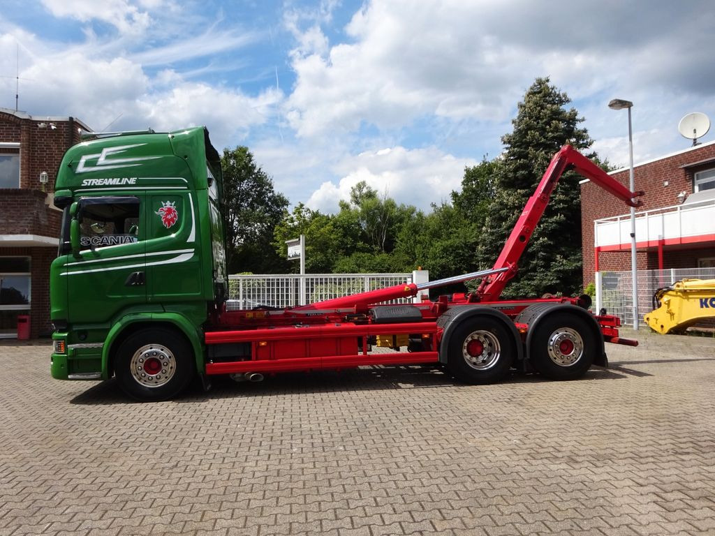 Scania R580 V8 MEILLER Neu Zustand - Гаковий мультиліфт вантажівка: фото 1 Scania R580 V8 MEILLER Neu Zustand - Гаковий мультиліфт вантажівка: фото 1