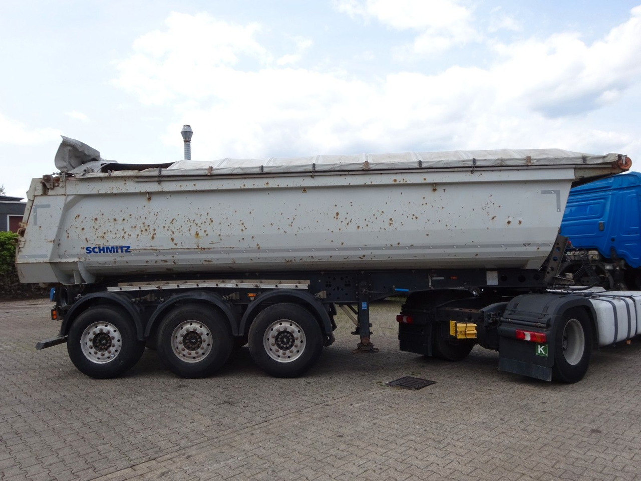 Schmitz Cargobull SGF S3 Kipp Auflieger Mulde mit 3 Achsen - Самоскид напівпричіп: фото 1 Schmitz Cargobull SGF S3 Kipp Auflieger Mulde mit 3 Achsen - Самоскид напівпричіп: фото 1