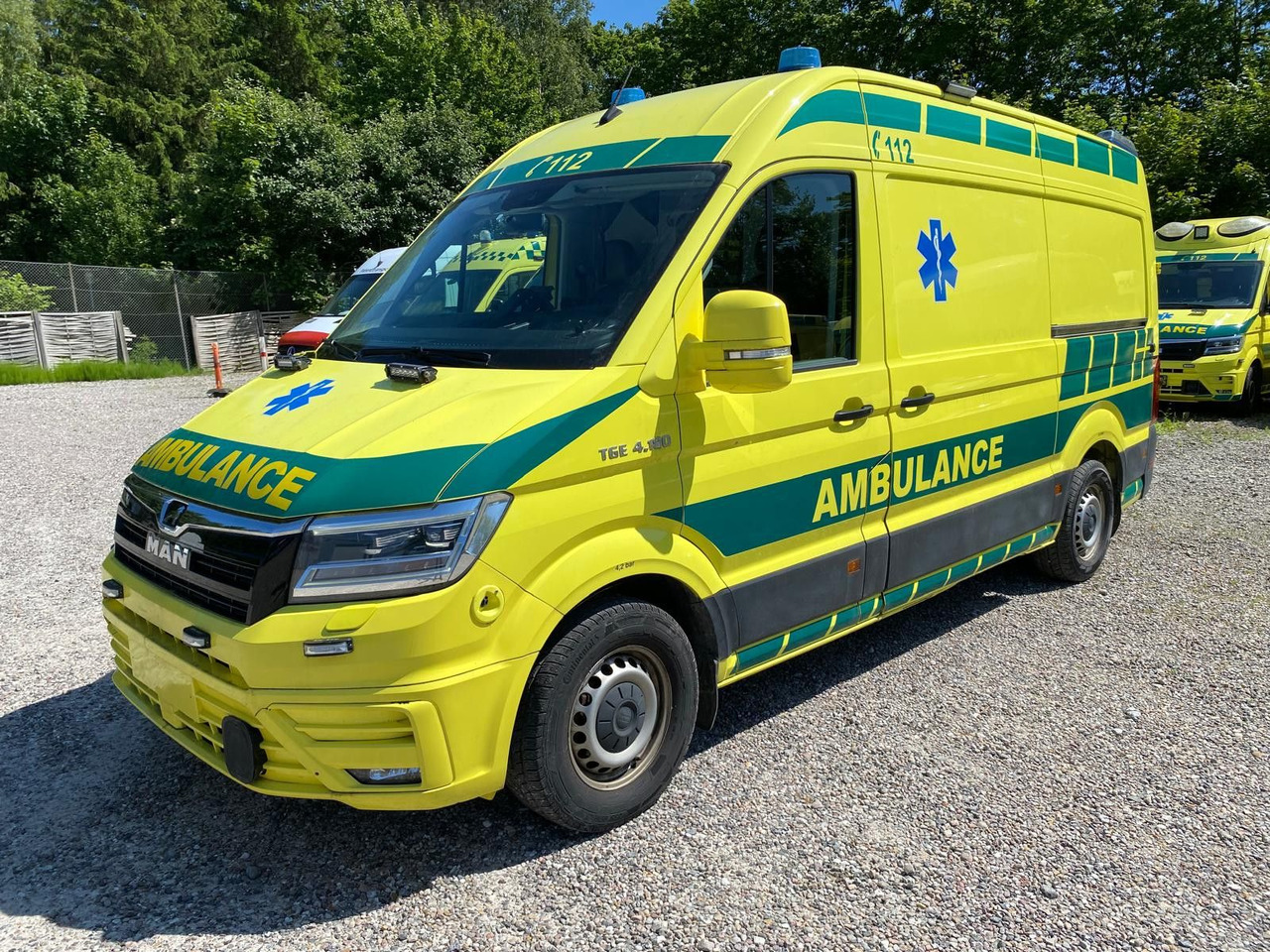 MAN TGE 4.180 Ambulance * 28 000 € netto - Карета швидкої допомоги: фото 1 MAN TGE 4.180 Ambulance * 28 000 € netto - Карета швидкої допомоги: фото 1
