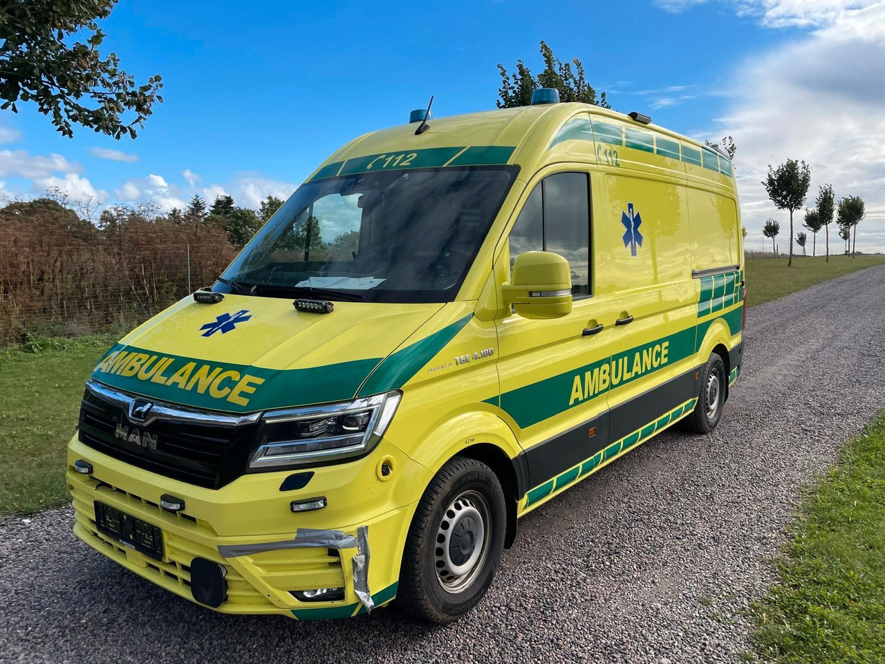MAN TGE 4.180 Ambulance * 29 400 € netto *RESERVED - Карета швидкої допомоги: фото 1 MAN TGE 4.180 Ambulance * 29 400 € netto *RESERVED - Карета швидкої допомоги: фото 1