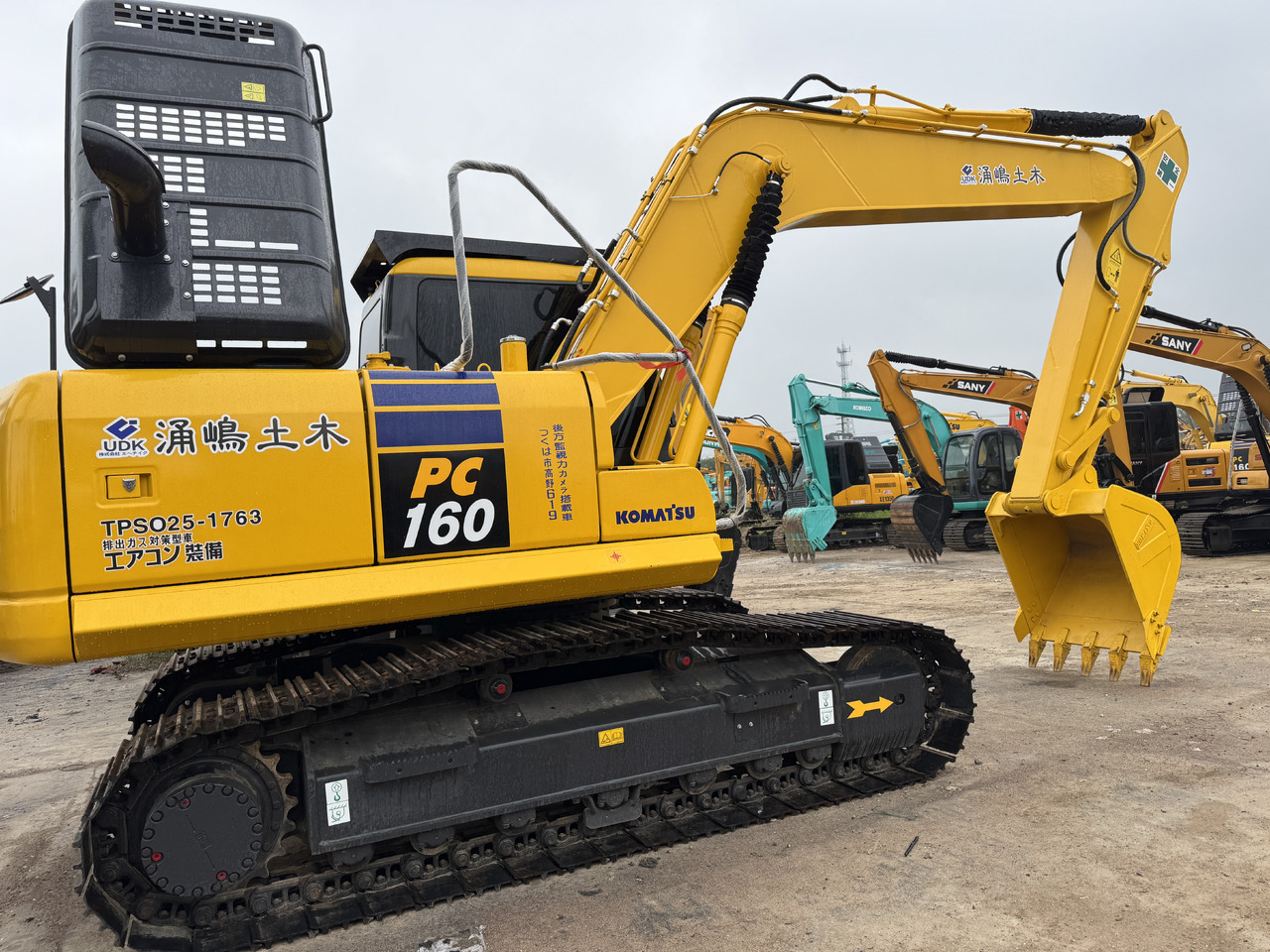 KOMATSU PC160 - Гусеничний екскаватор: фото 2 KOMATSU PC160 - Гусеничний екскаватор: фото 2