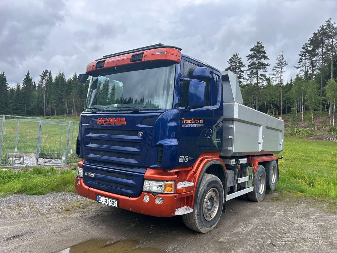 2008 Lastebil/dumper SCANIA R 420 CB6X2HNA EU-godkjent - Самоскид вантажівка: фото 1 2008 Lastebil/dumper SCANIA R 420 CB6X2HNA EU-godkjent - Самоскид вантажівка: фото 1
