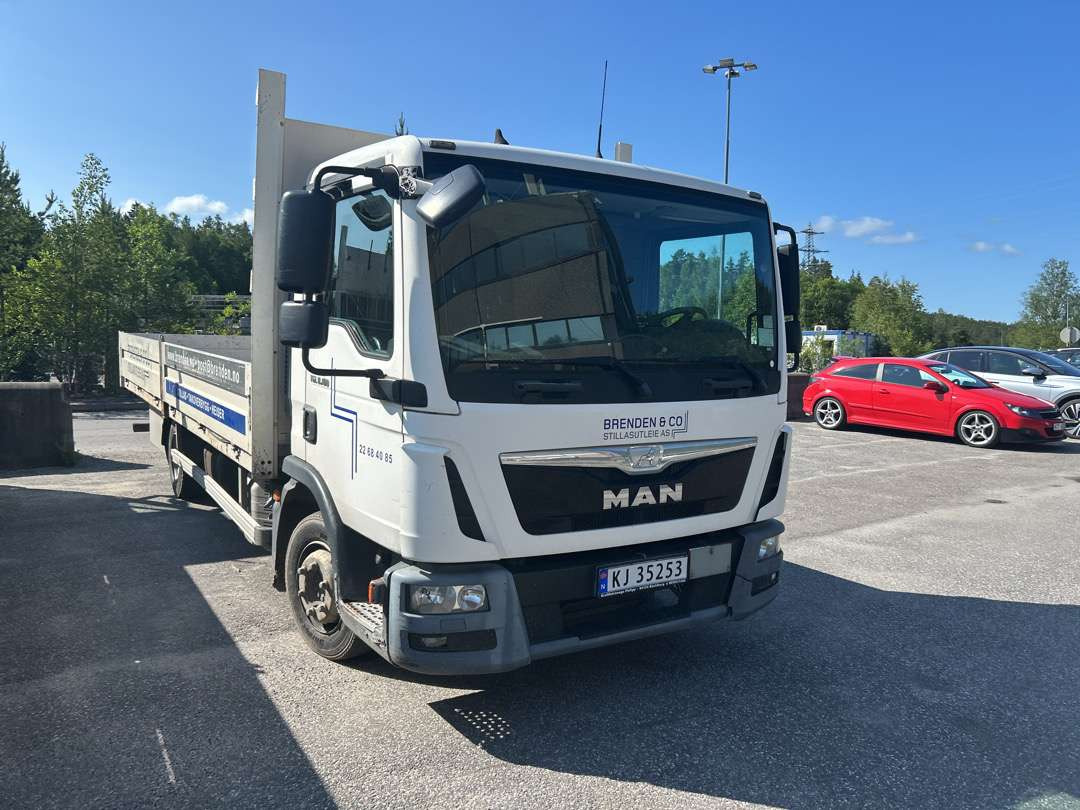 2014 Planbil MAN TGL 8.180 EU-Godkjent - Бортова вантажівка/ Платформа: фото 2 2014 Planbil MAN TGL 8.180 EU-Godkjent - Бортова вантажівка/ Платформа: фото 2