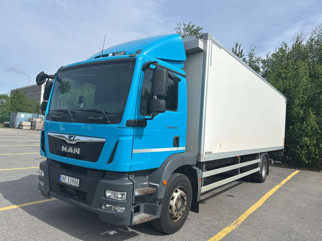2018 Skapbil MAN TGM 15.250 EU-Godkjent. Euro 6 - Вантажівка з закритим кузовом: фото 1 2018 Skapbil MAN TGM 15.250 EU-Godkjent. Euro 6 - Вантажівка з закритим кузовом: фото 1