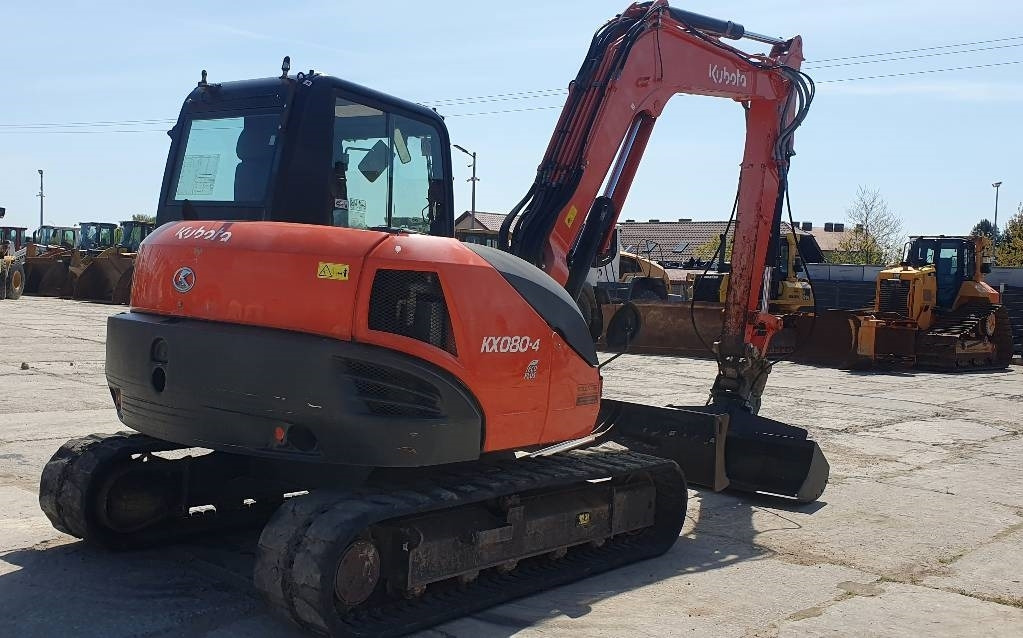 Kubota KX 080-4 - Міні-екскаватор: фото 4 Kubota KX 080-4 - Міні-екскаватор: фото 4