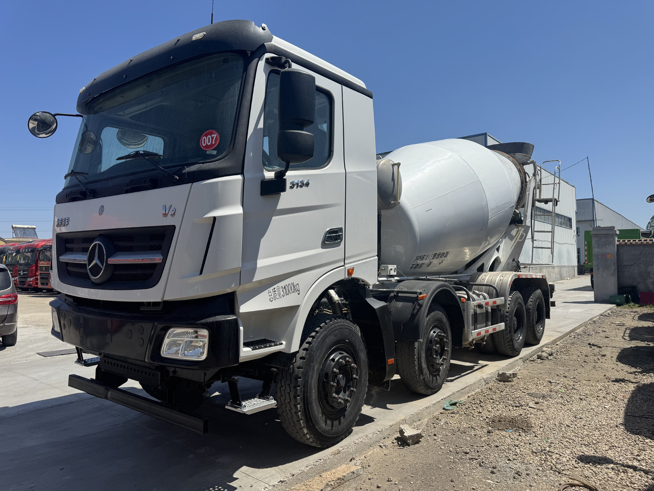 BEIFANG MERCEDES-BENZ - Автобетонозмішувач: фото 4 BEIFANG MERCEDES-BENZ - Автобетонозмішувач: фото 4