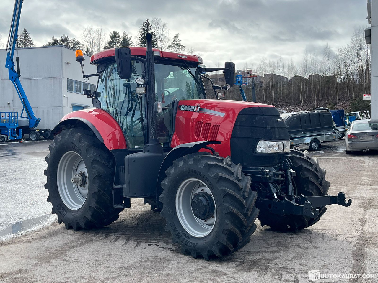 Case IH Puma 160, tractor with front linkage, 6,581 h, 2014, Espoo - Трактор: фото 2 Case IH Puma 160, tractor with front linkage, 6,581 h, 2014, Espoo - Трактор: фото 2