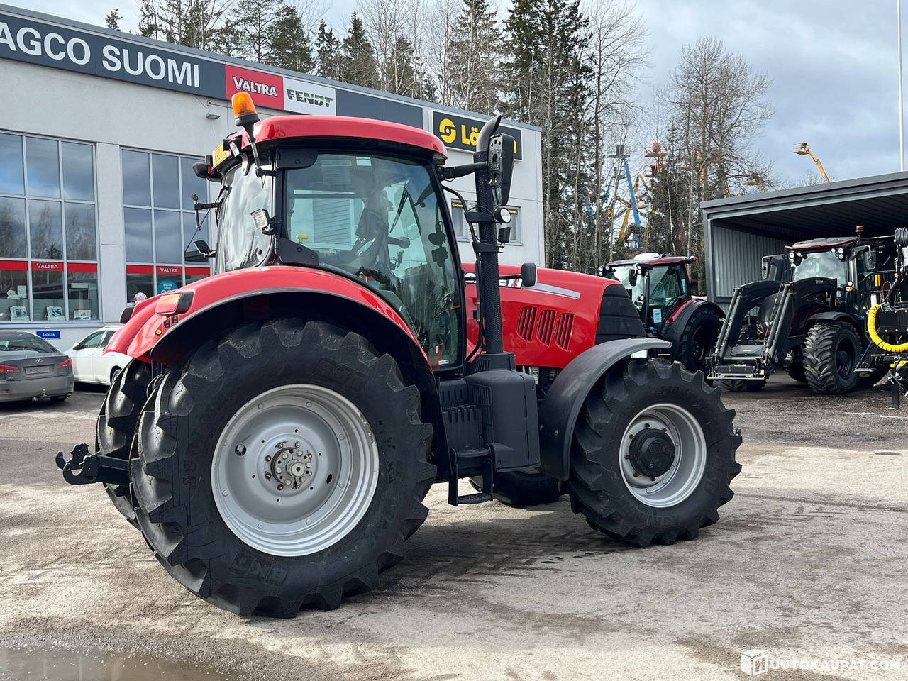 Case IH Puma 160, tractor with front linkage, 6,581 h, 2014, Espoo - Трактор: фото 5 Case IH Puma 160, tractor with front linkage, 6,581 h, 2014, Espoo - Трактор: фото 5