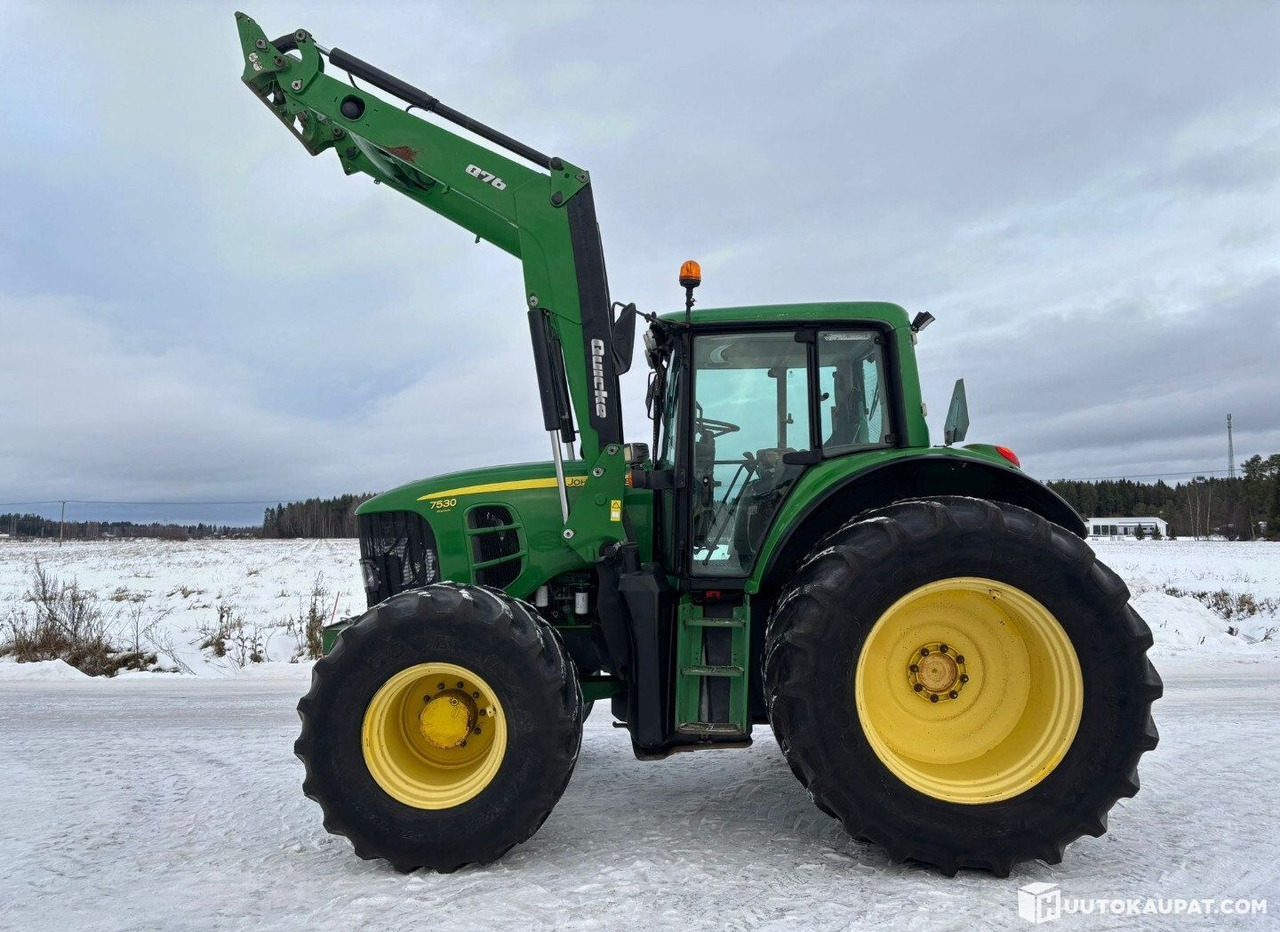 John Deere 7530 Premium with large tyres, 2007 tractor, Ylivieska - Трактор: фото 2 John Deere 7530 Premium with large tyres, 2007 tractor, Ylivieska - Трактор: фото 2
