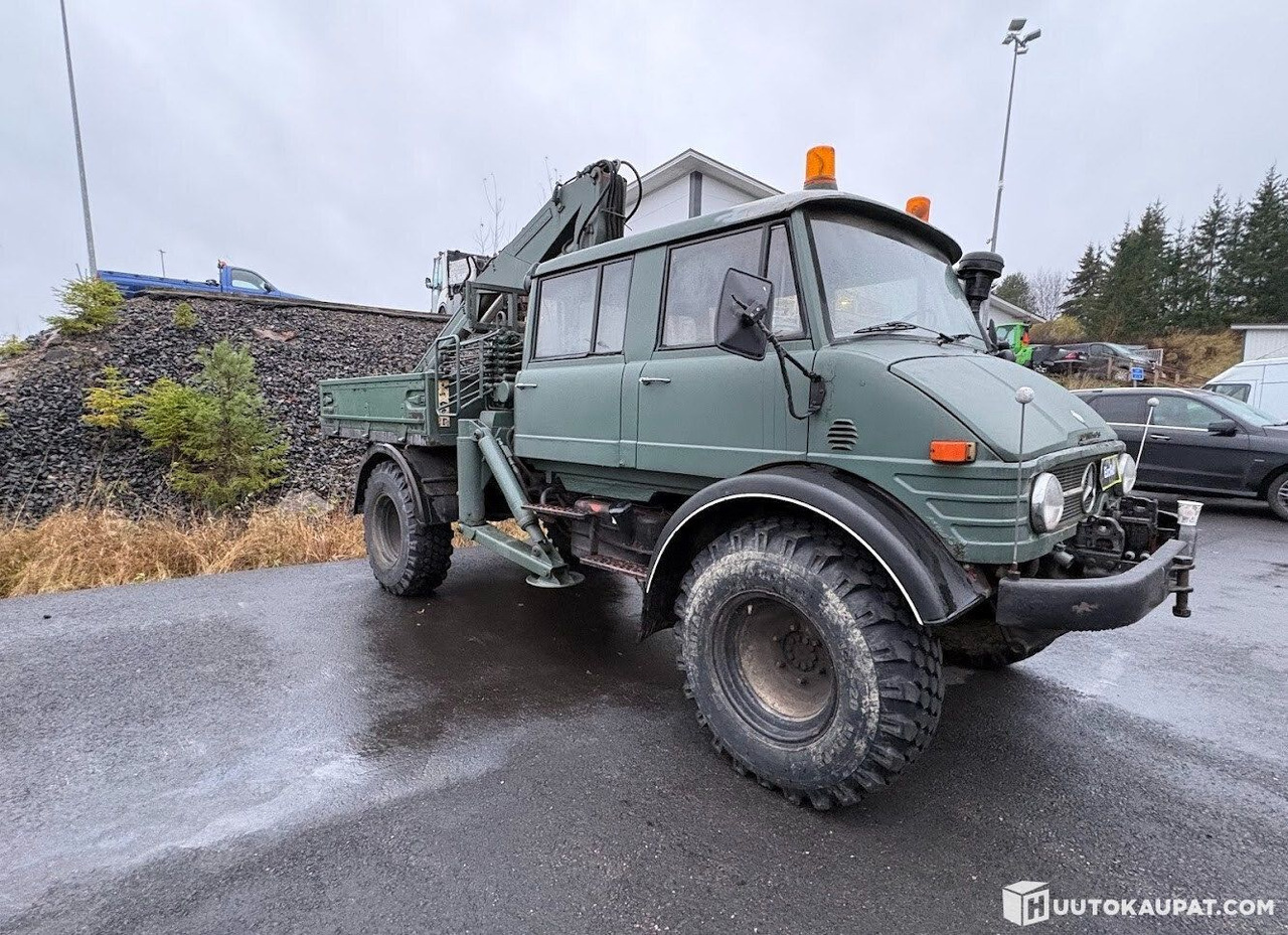 Mercedes-Benz UNIMOG, 5-seat cab, NUMMI crane, 1980, Vihti - Самоскид вантажівка, Вантажівка з маніпулятором: фото 3 Mercedes-Benz UNIMOG, 5-seat cab, NUMMI crane, 1980, Vihti - Самоскид вантажівка, Вантажівка з маніпулятором: фото 3