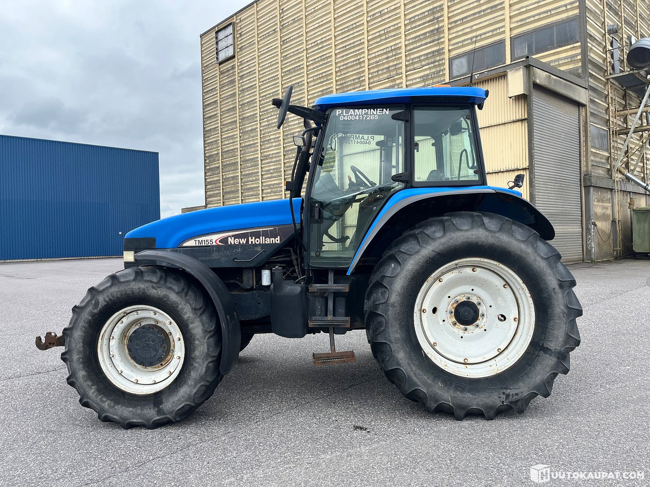 New Holland TM155 tractor with front loader, 2004, Salo - Трактор: фото 5 New Holland TM155 tractor with front loader, 2004, Salo - Трактор: фото 5