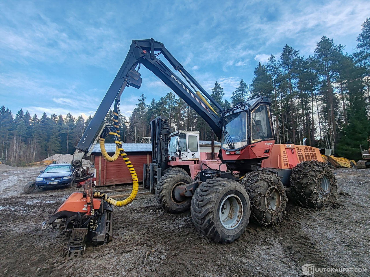 Valmet 911.3 harvesteri, 19162H, 2006, Pedersöre - Харвестер: фото 1 Valmet 911.3 harvesteri, 19162H, 2006, Pedersöre - Харвестер: фото 1