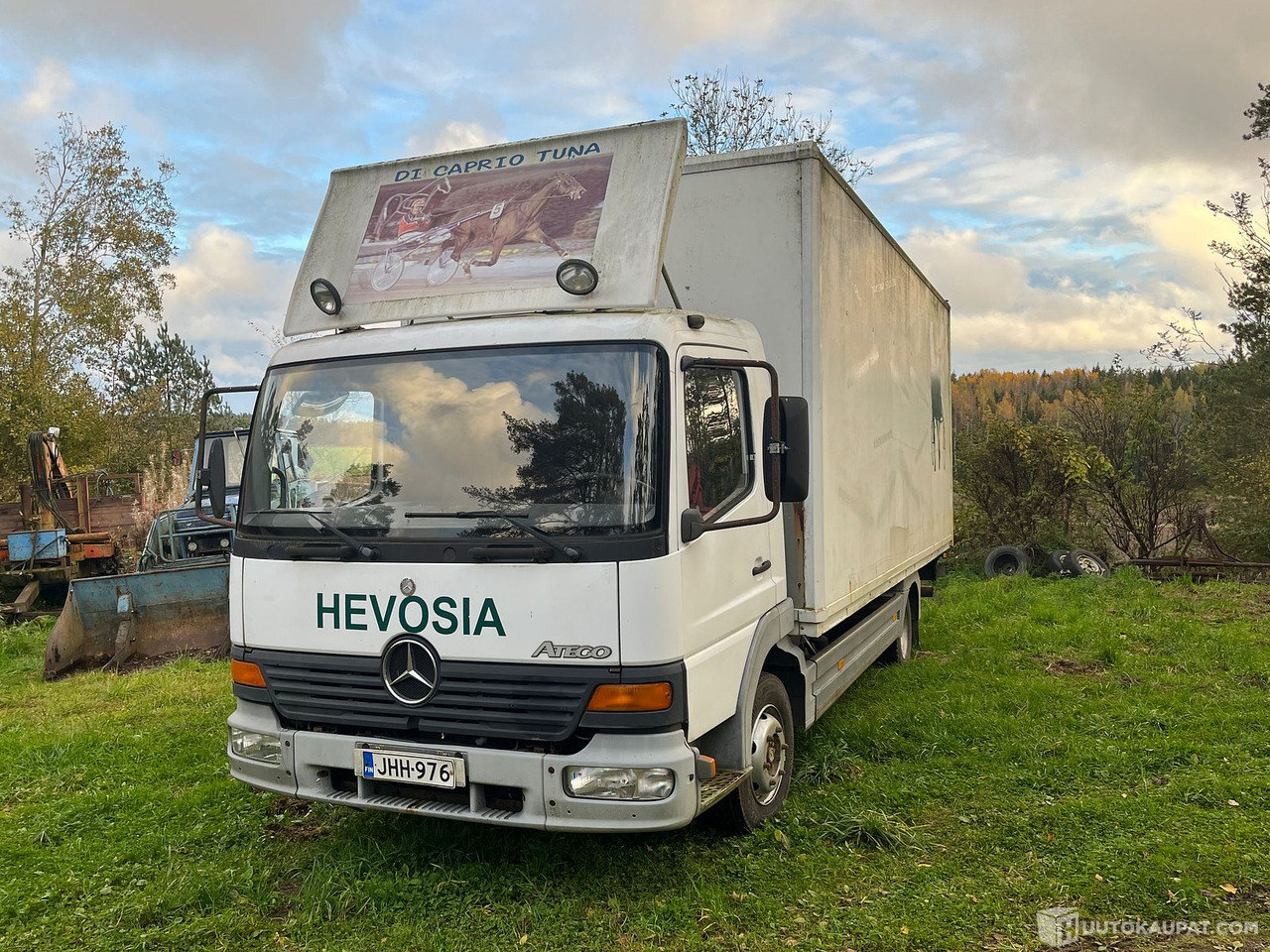 Mercedes-Benz Atego, hevoskuljetusauto, 2000, Inkoo - Вантажівка: фото 3 Mercedes-Benz Atego, hevoskuljetusauto, 2000, Inkoo - Вантажівка: фото 3