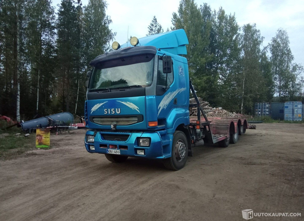 Sisu E12, 1999, Diesel, Koneenkuljetus auto, Leppävirta - Вантажівка: фото 1 Sisu E12, 1999, Diesel, Koneenkuljetus auto, Leppävirta - Вантажівка: фото 1