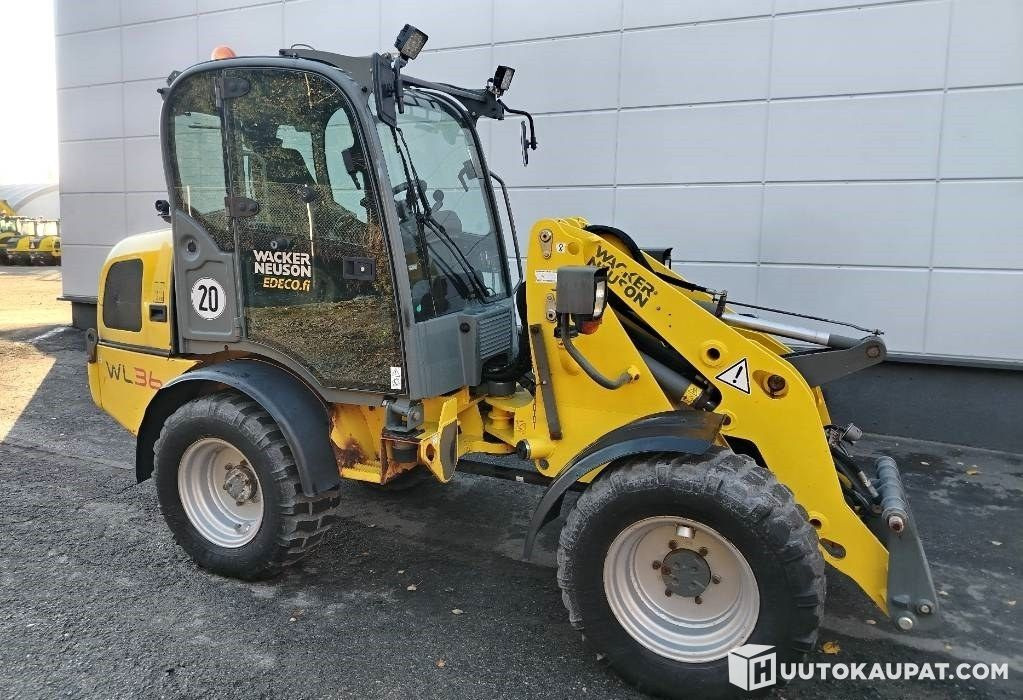 Wacker Neuson WL 36, 2014, 2 890 h Pyöräkuormaaja, Vantaa - Колісний навантажувач: фото 5 Wacker Neuson WL 36, 2014, 2 890 h Pyöräkuormaaja, Vantaa - Колісний навантажувач: фото 5