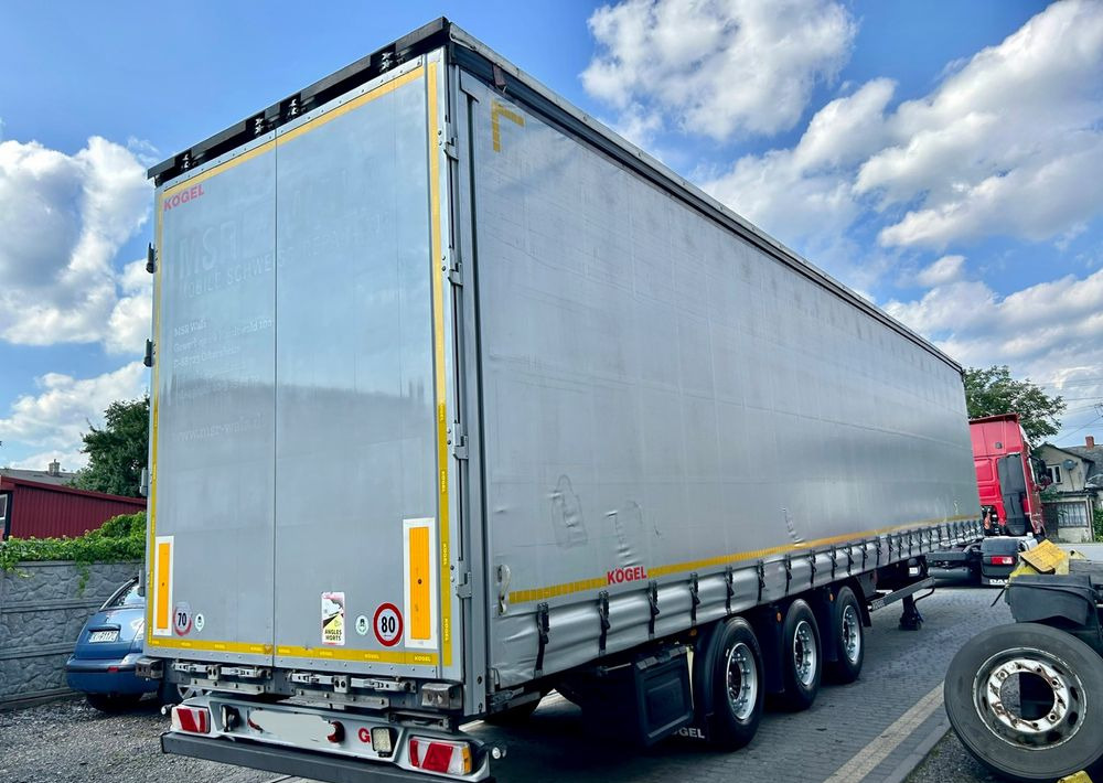 Kögel MEGA 2019 OPONY 80% SAF PODNOSZONA OŚ PODNOSZONY DACH / OD PIERWSZEGO WŁAŚCICIELA - Тентований напівпричіп: фото 4 Kögel MEGA 2019 OPONY 80% SAF PODNOSZONA OŚ PODNOSZONY DACH / OD PIERWSZEGO WŁAŚCICIELA - Тентований напівпричіп: фото 4