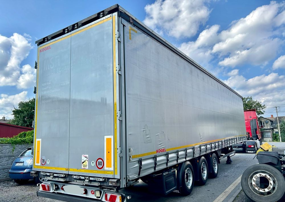 Kögel MEGA 2019 OPONY 80% SAF PODNOSZONA OŚ PODNOSZONY DACH / OD PIERWSZEGO WŁAŚCICIELA - Тентований напівпричіп: фото 3 Kögel MEGA 2019 OPONY 80% SAF PODNOSZONA OŚ PODNOSZONY DACH / OD PIERWSZEGO WŁAŚCICIELA - Тентований напівпричіп: фото 3