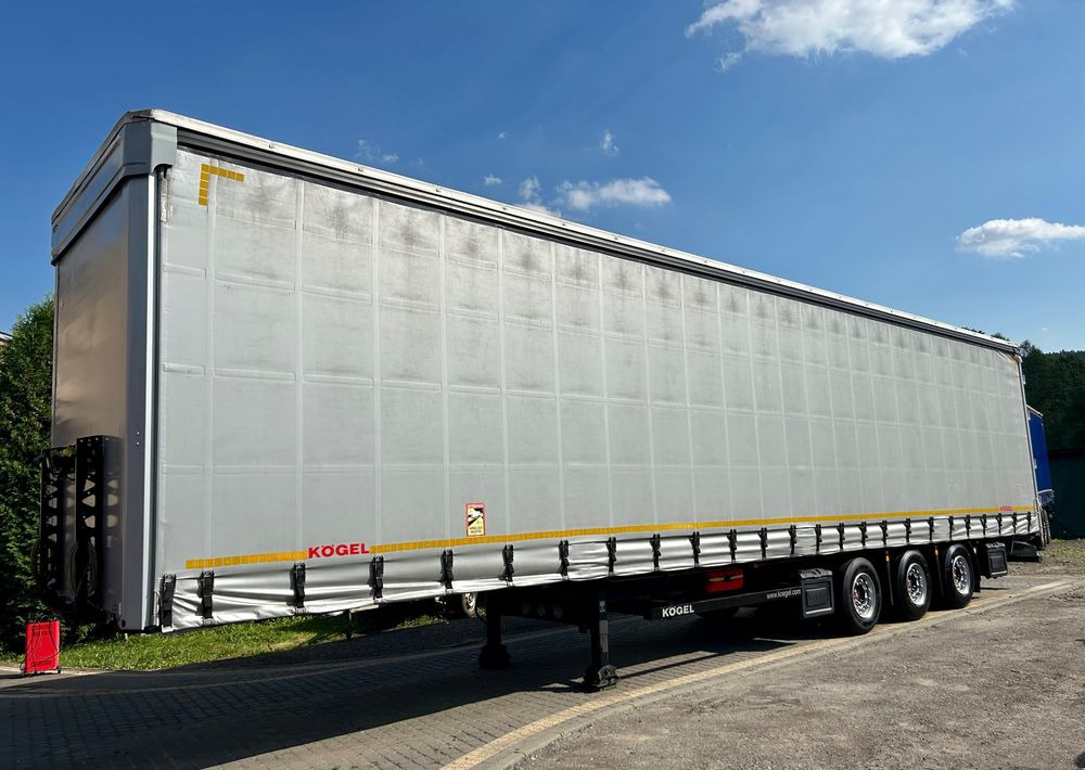 Kögel MEGA 2019 OPONY 80% SAF PODNOSZONA OŚ PODNOSZONY DACH / OD PIERWSZEGO WŁAŚCICIELA - Тентований напівпричіп: фото 1 Kögel MEGA 2019 OPONY 80% SAF PODNOSZONA OŚ PODNOSZONY DACH / OD PIERWSZEGO WŁAŚCICIELA - Тентований напівпричіп: фото 1