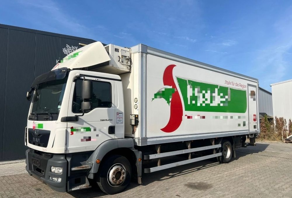 MAN TGM 15.250 18.250 z Niemiec KLIMA / 7.3m / 18 palet / winda + drzwi boczne / OKAZJA / AUTOMAT / Tgl 12.250 15.290 12.290 18.320 - Рефрижератор вантажівка: фото 1 MAN TGM 15.250 18.250 z Niemiec KLIMA / 7.3m / 18 palet / winda + drzwi boczne / OKAZJA / AUTOMAT / Tgl 12.250 15.290 12.290 18.320 - Рефрижератор вантажівка: фото 1