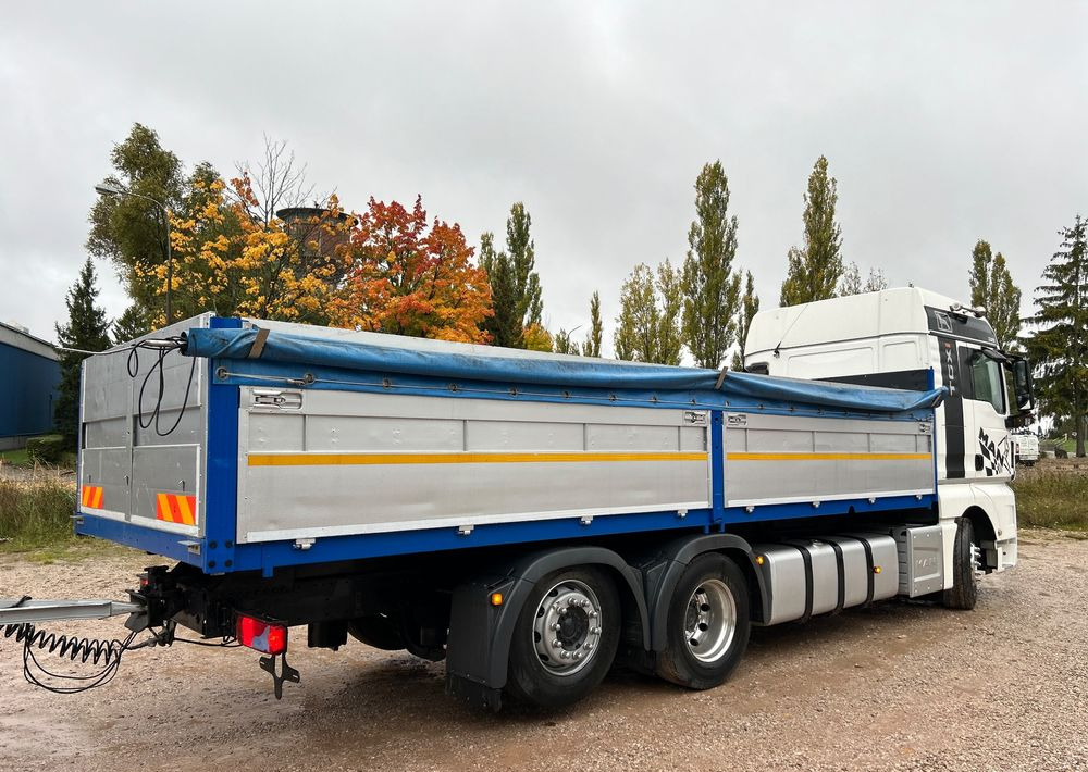 MAN TGX Tandem 1m burty TOP KOMPLET / ALUFELGI / zarejestrowany gotowy do pracy / przyczepa 18t / FULL OPCJA / 26.420 26.460 26.500 26.400 26.440 26.480 26.510 460 500 - Бортова вантажівка/ Платформа: фото 4 MAN TGX Tandem 1m burty TOP KOMPLET / ALUFELGI / zarejestrowany gotowy do pracy / przyczepa 18t / FULL OPCJA / 26.420 26.460 26.500 26.400 26.440 26.480 26.510 460 500 - Бортова вантажівка/ Платформа: фото 4