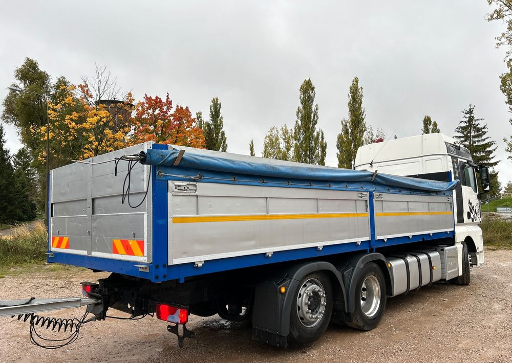 MAN TGX Tandem 1m burty TOP KOMPLET / ALUFELGI / zarejestrowany gotowy do pracy / przyczepa 18t / FULL OPCJA / 26.420 26.460 26.500 26.400 26.440 26.480 26.510 460 500 - Бортова вантажівка/ Платформа: фото 3 MAN TGX Tandem 1m burty TOP KOMPLET / ALUFELGI / zarejestrowany gotowy do pracy / przyczepa 18t / FULL OPCJA / 26.420 26.460 26.500 26.400 26.440 26.480 26.510 460 500 - Бортова вантажівка/ Платформа: фото 3