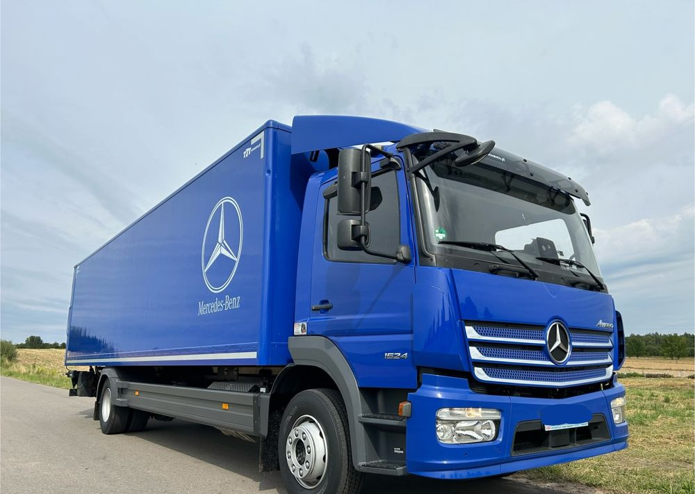 Mercedes-Benz Atego 1524 Z Niemiec 8.65m TOP 2018 Przód i tył na poduszkach 15t DMC / TOP STAN - Вантажівка з закритим кузовом: фото 1 Mercedes-Benz Atego 1524 Z Niemiec 8.65m TOP 2018 Przód i tył na poduszkach 15t DMC / TOP STAN - Вантажівка з закритим кузовом: фото 1
